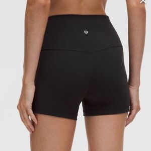 Lululemon Align Black Bike Shorts